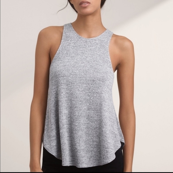 WILFRED Free Soft Heathered Tank Top Aritzia XS… - Picture 4 of 4